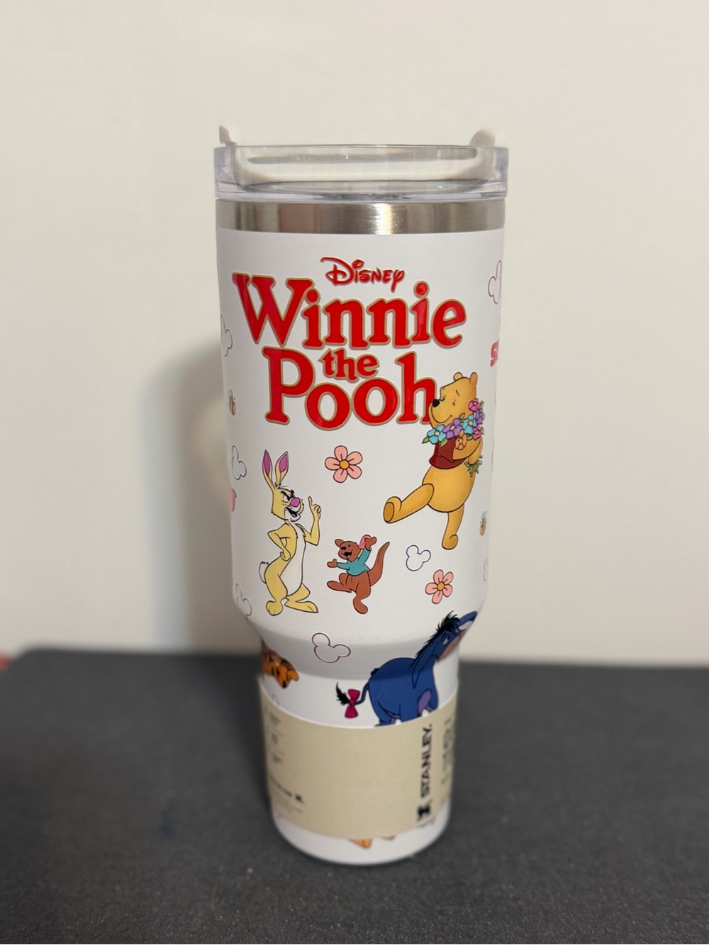 Disney Winnie the Pooh White Stainless Tumbler - Illustrated Characters